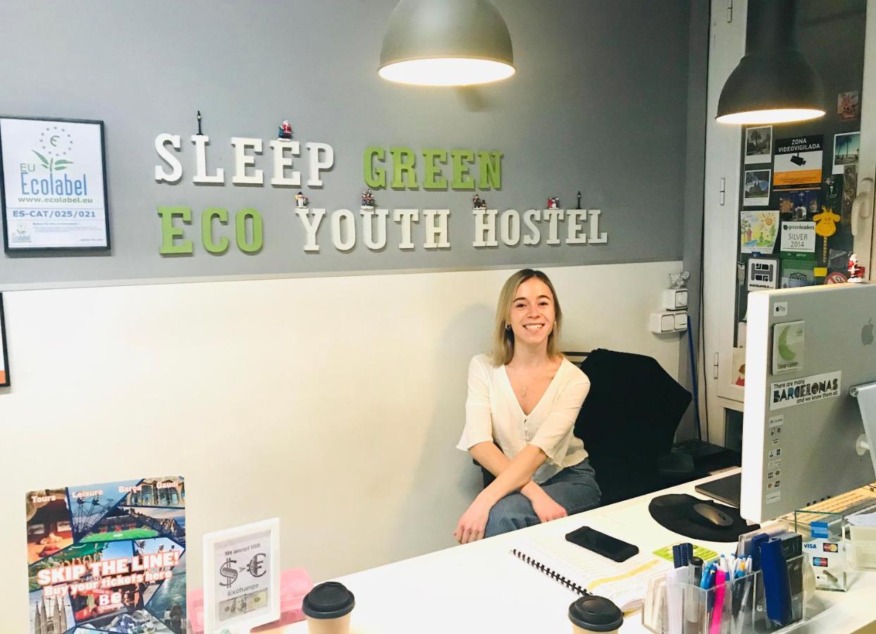 Sleep Green - Certified Eco Youth Hostel Barcelona Exterior photo